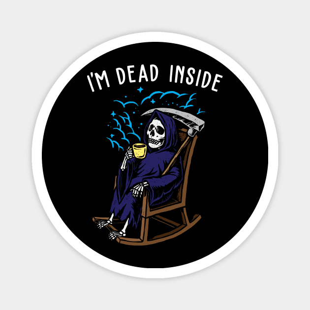 I'm Dead Inside Magnet by CoDDesigns